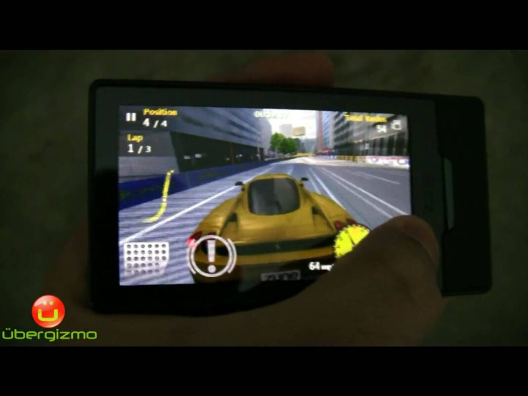 pgr ferrari on zune hd1