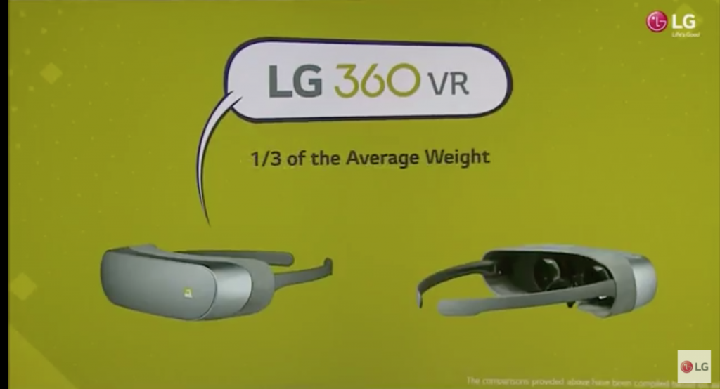 LG 360 VR Headset