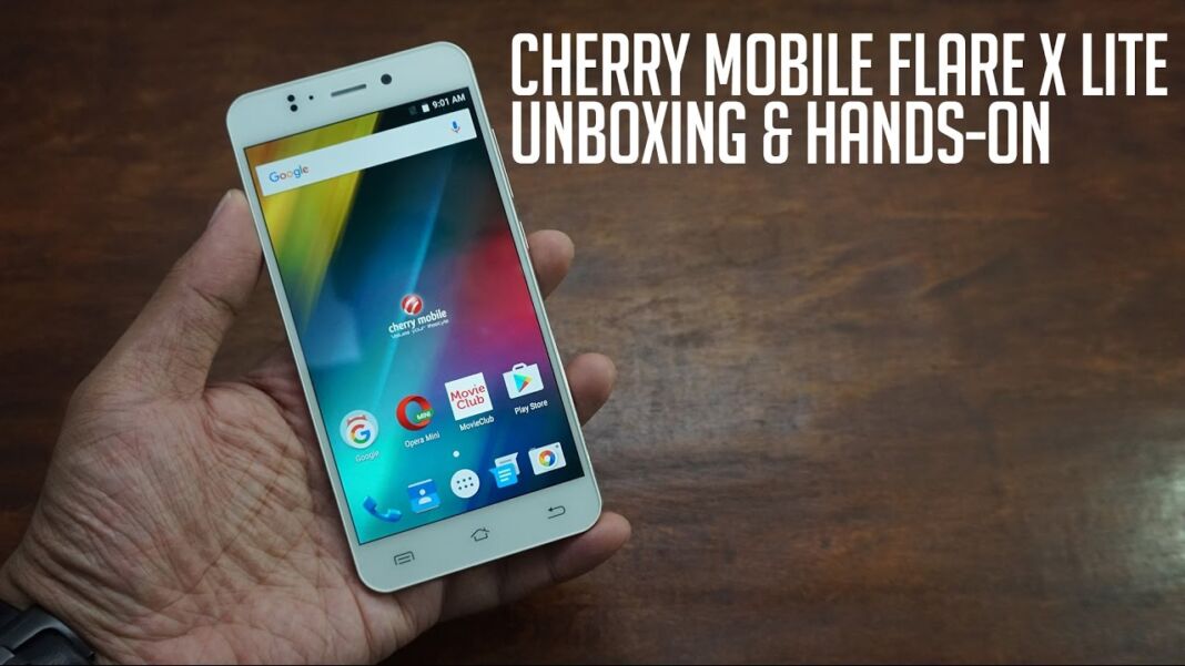 cherry mobile flare x lite unbox