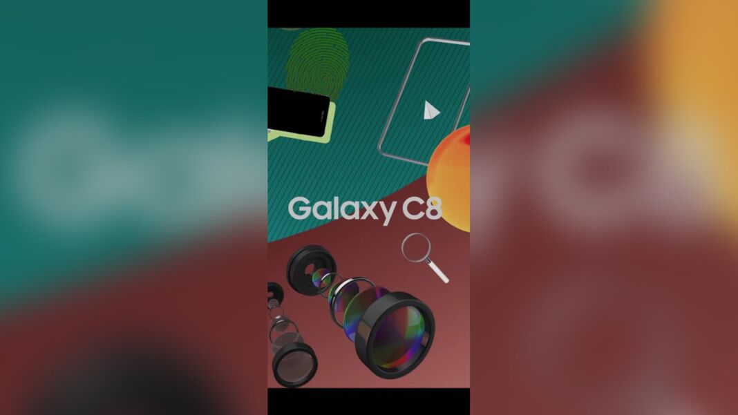 Galaxy C8 cover