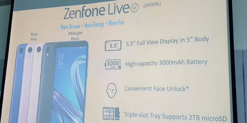 Zenfone Live L1