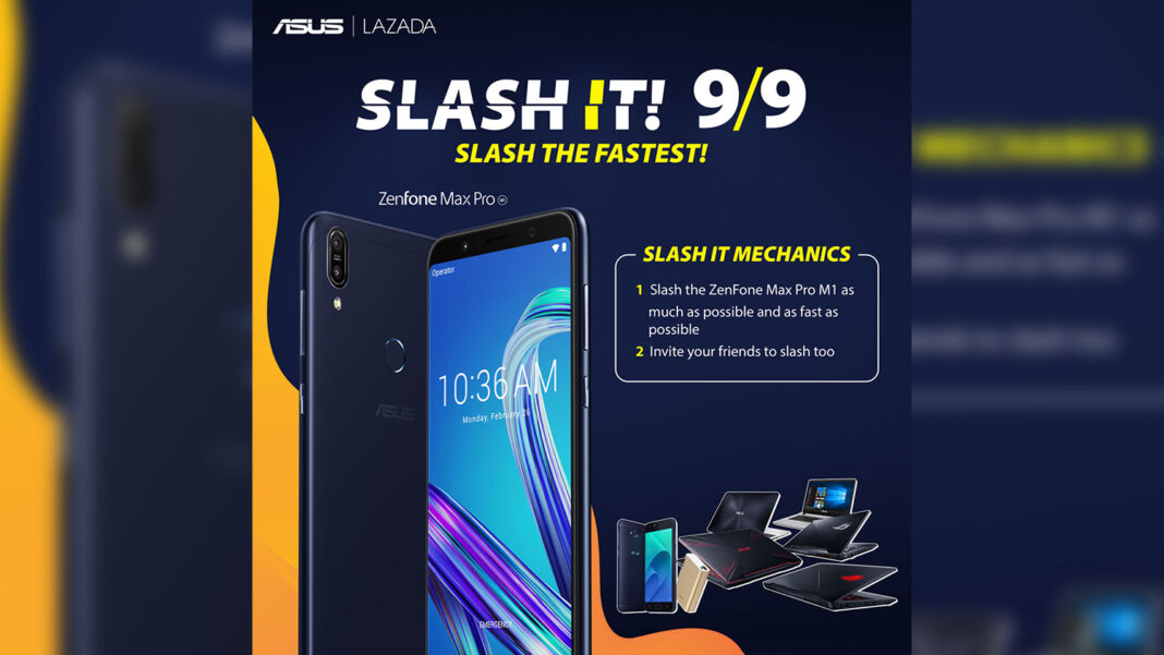 Lazada Slash it Zenfone Max Pro M1