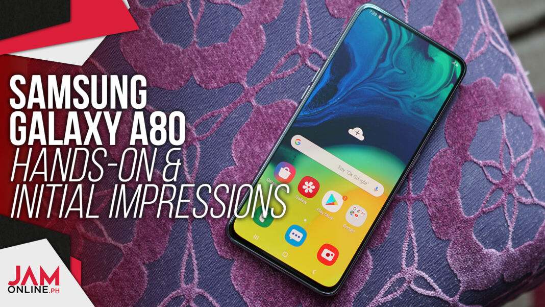 Samsung galaxy A80 thumbnail