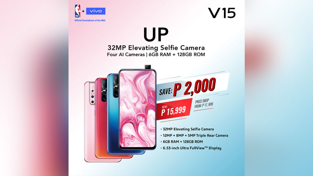 Vivo V15 price cut