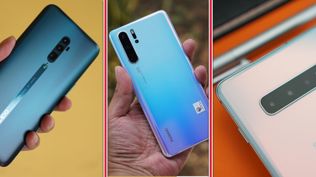 OPPO Reno 10x Zoom vs Huawei vs Galaxy S10