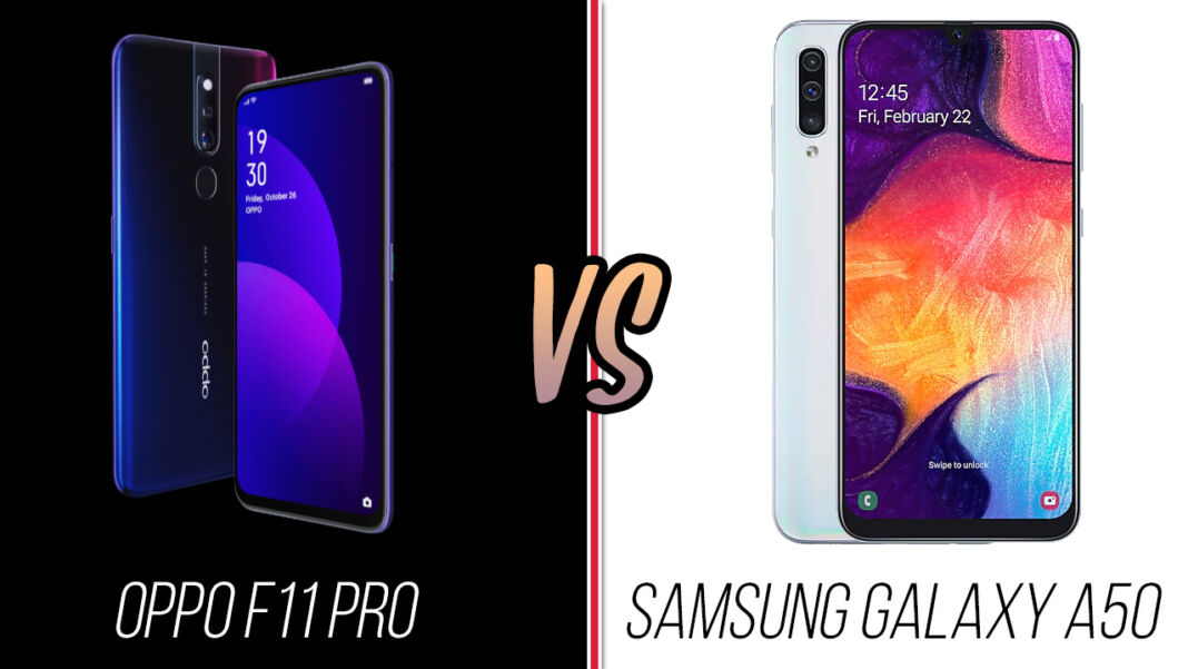 Samsung Galaxy A50 vs OPPO F11 Pro