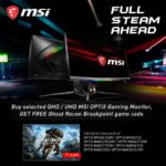 esgs msi sale monitor ghost recon