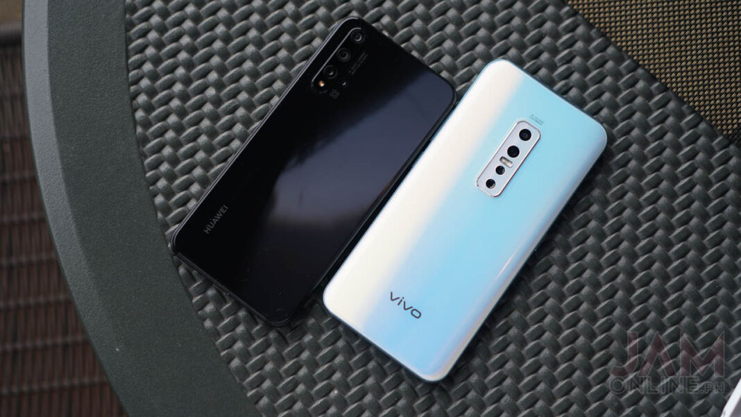 Huawei Nova 5T vs. Vivo V17 Pro 3