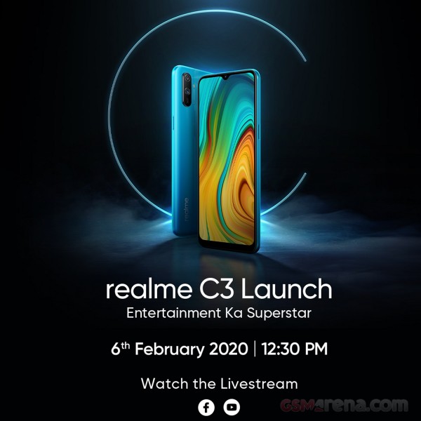 realme c3 launch