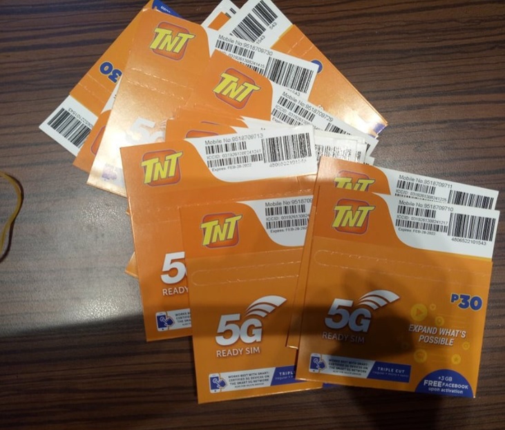 TNT 5G Sim card