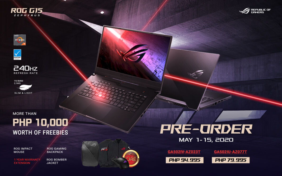 ROG ZEPHYRUS G15 PRE ORDER. 2