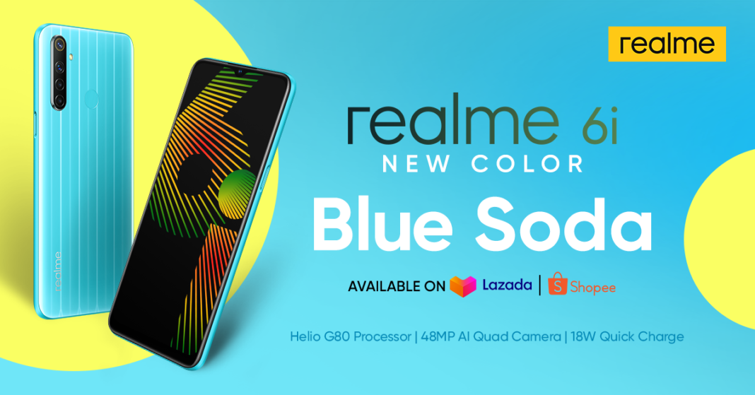 realme Philippines releases the realme 6i Blue Soda variant