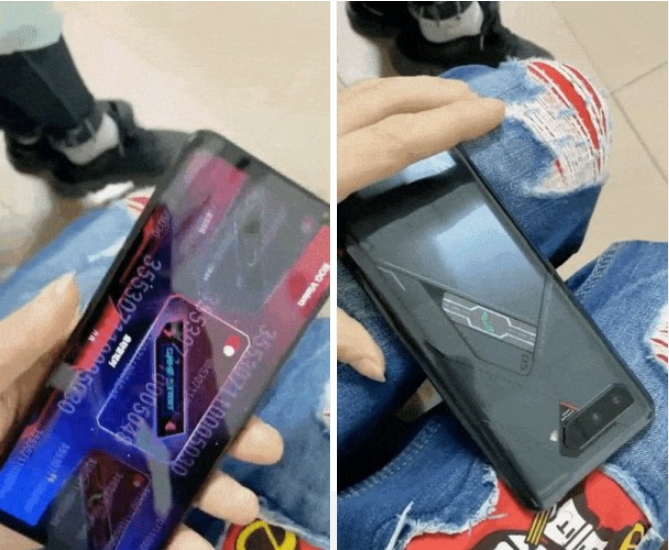 ASUS ROG Phone 5 Front Back Leak