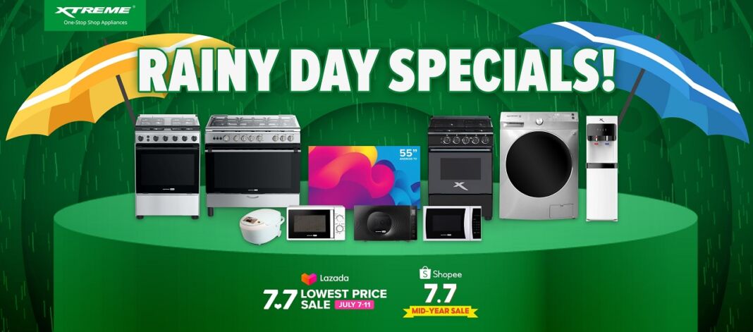 xtreme appliance rainy season 7 7 promo