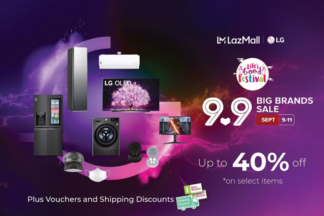 lazada lg electronics 9 9 sale