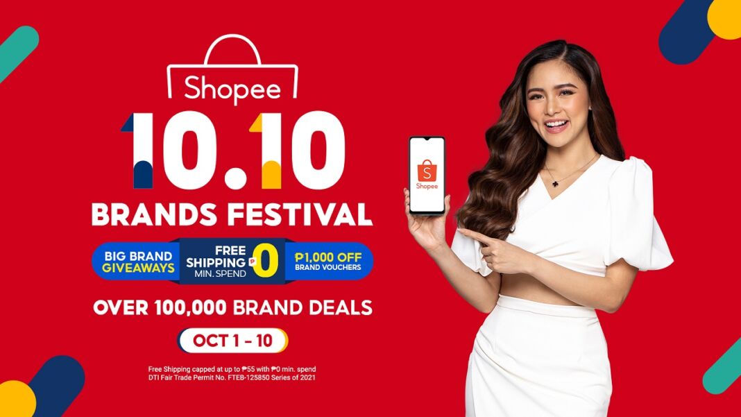 shopee 10 10 brands festival kim chiu