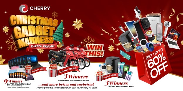 cherry christmas gadget madness