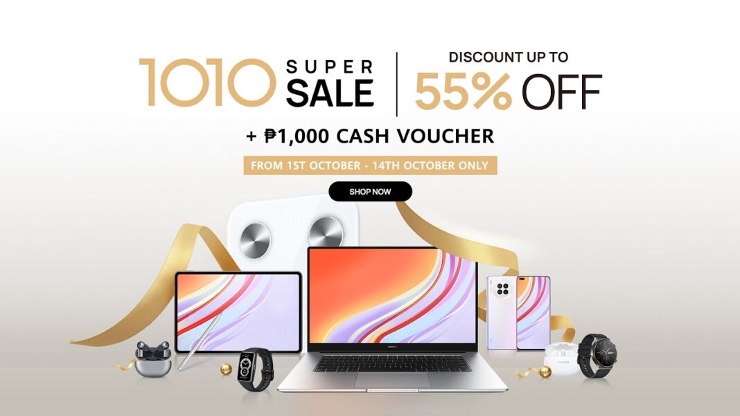 huawei 10 10 mega sale shopee