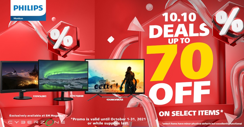 philips monitors 70 percent discount sm megamall cyberzone