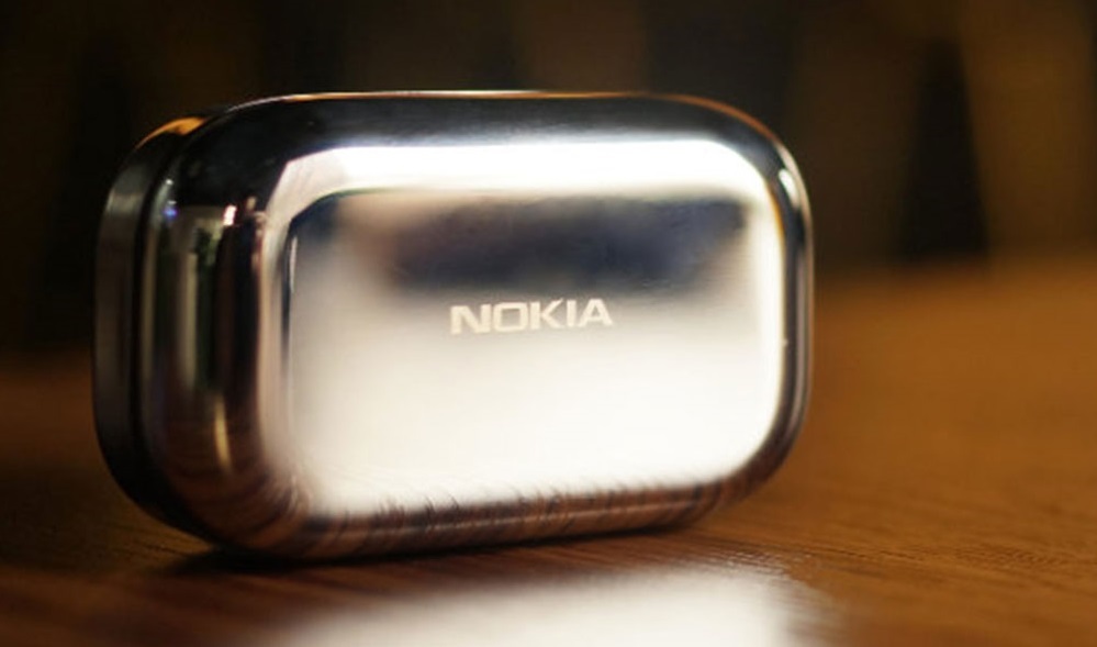 nokia wireless earphones metal case