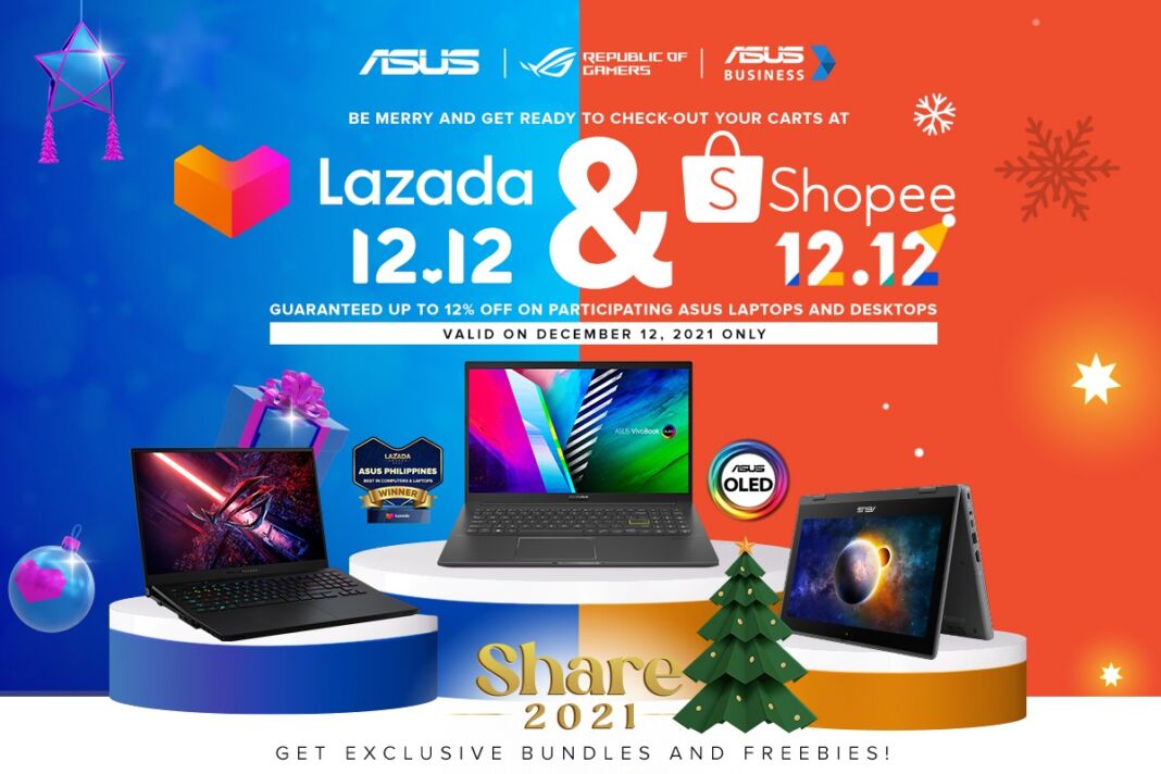 asus lazada 12 12 promo