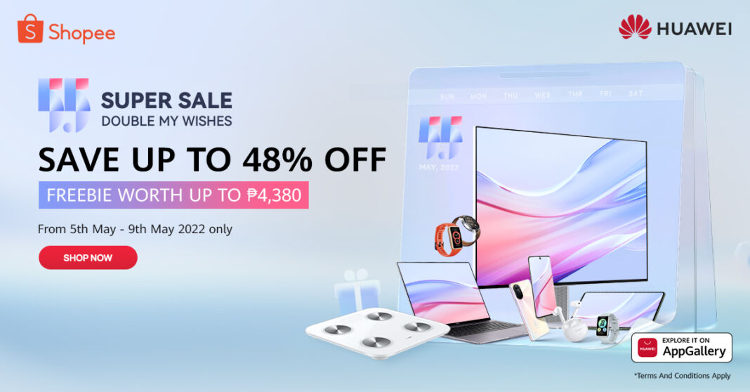 Shopee x HUAWEI 5.5 Sale