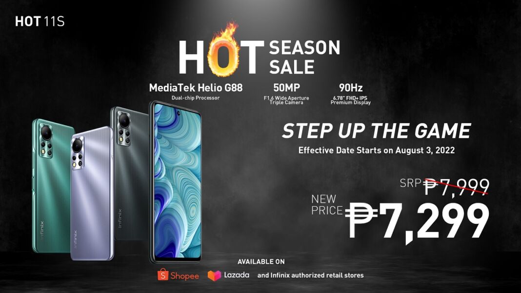 infinix hot series online sale