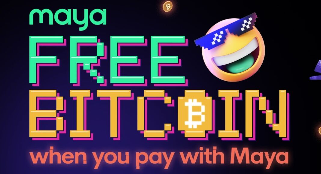 maya free bitcoin 9 9 promo