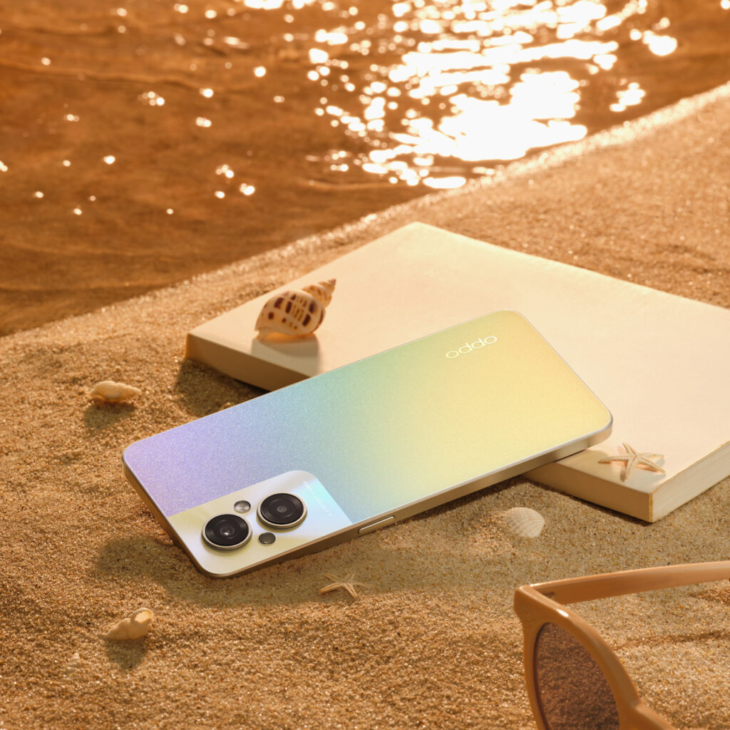 OPPO Reno Z in Dawnlight Gold