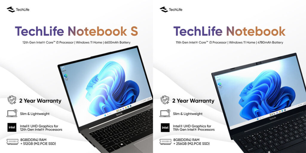 tech life notebooks