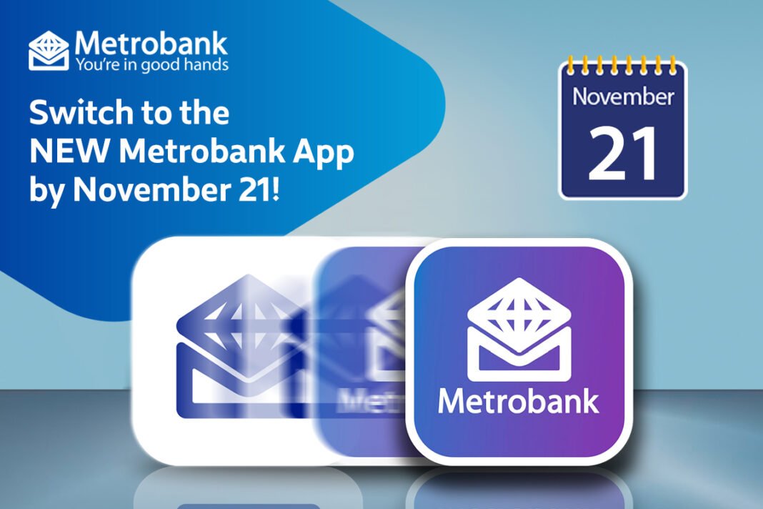 IMAGE Switch to the new Metrobank App