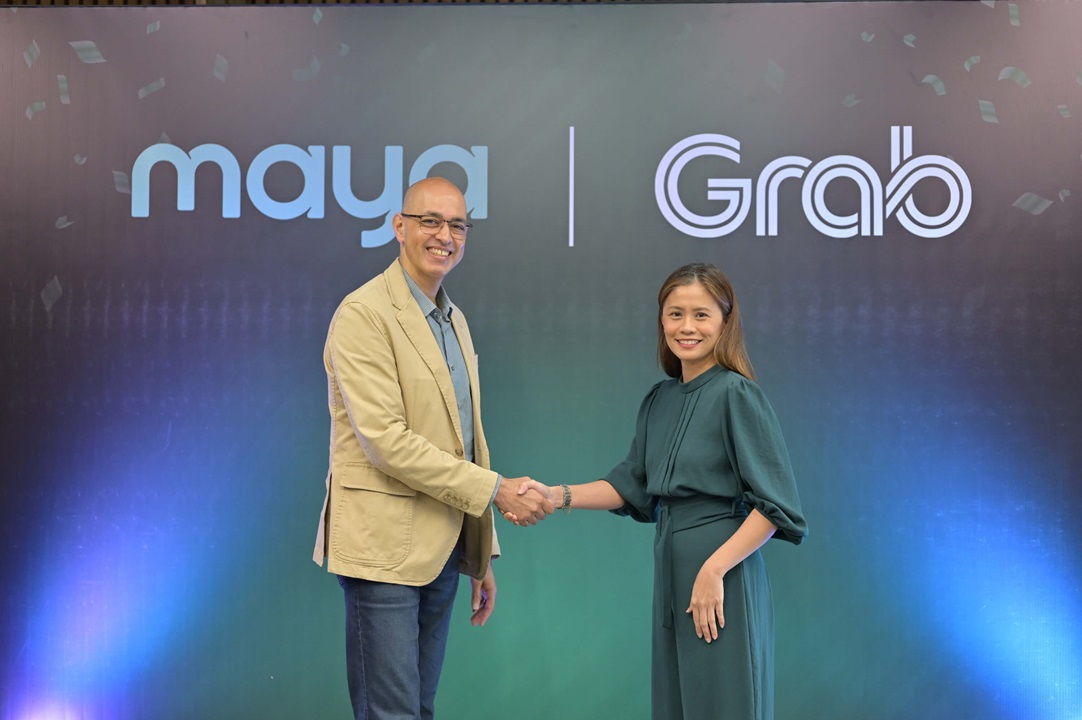 maya partners with grab