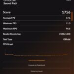 Screenshot GPUScore Sacred Path