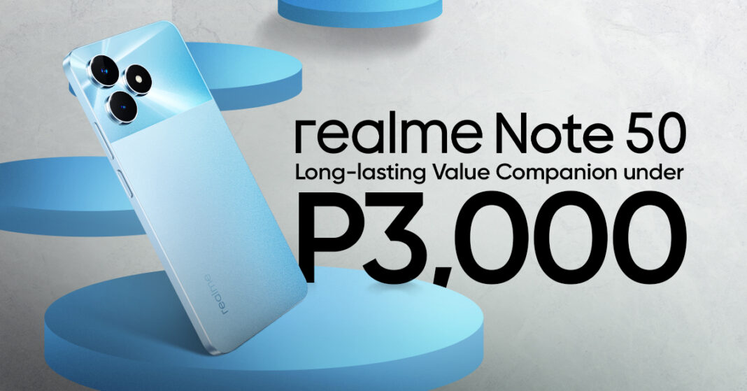 realme Note Under K Banner