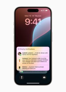 apple intelligence priority notifications