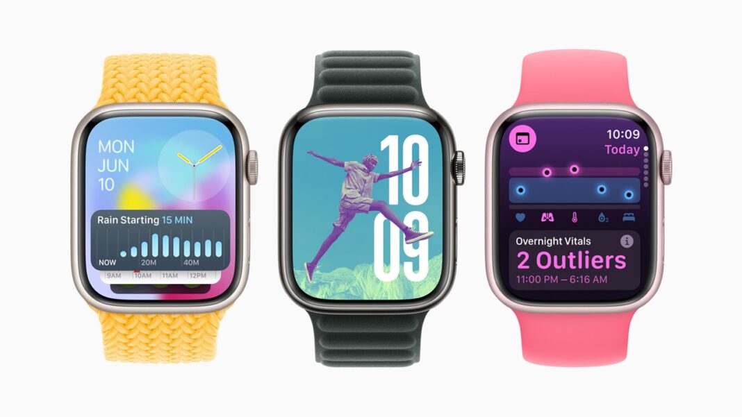 apple watchos announced