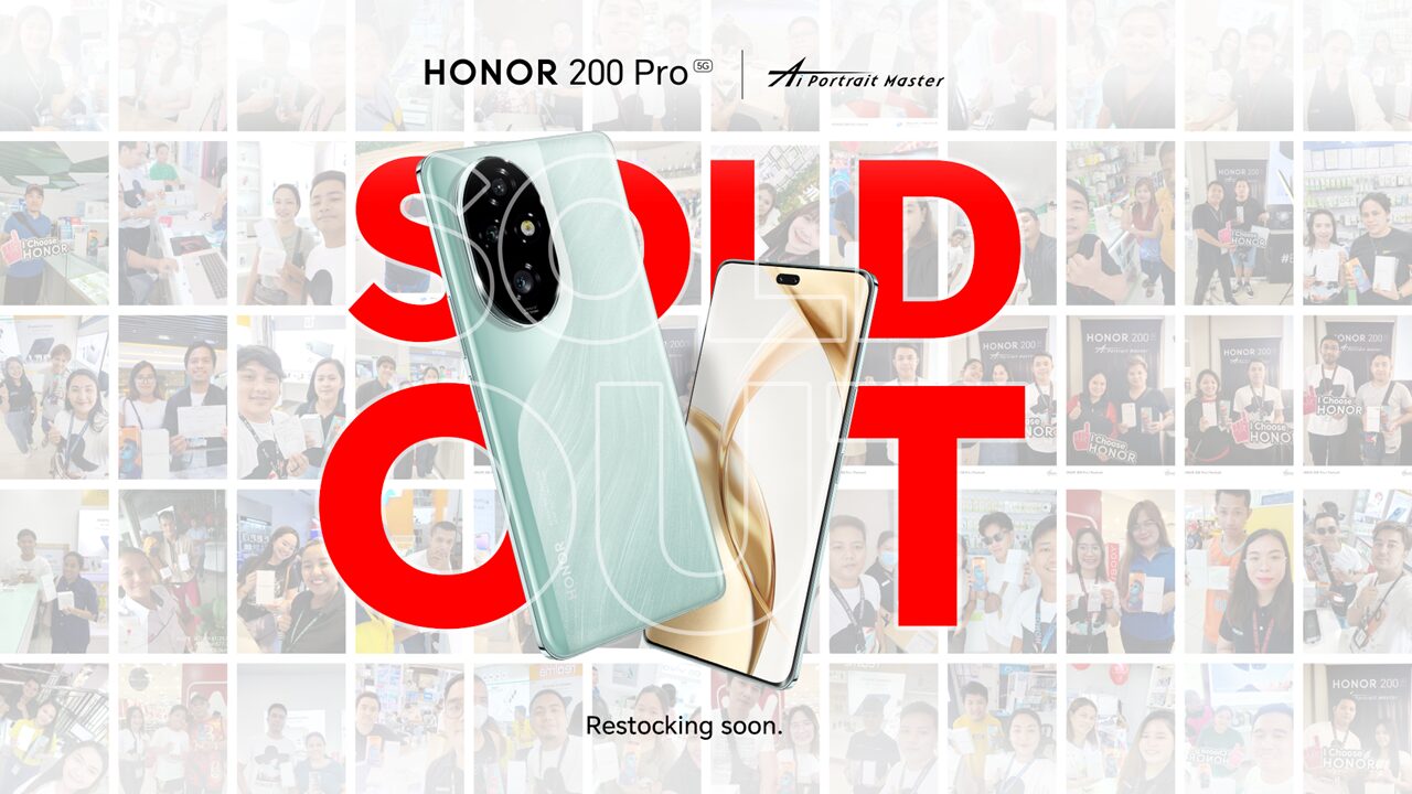 HONOR Pro is Sold Out to restock soon