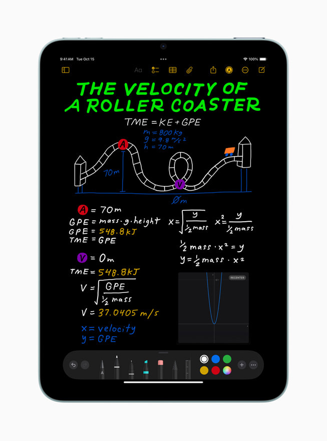 Apple iPad mini Math Notes inline jpg large